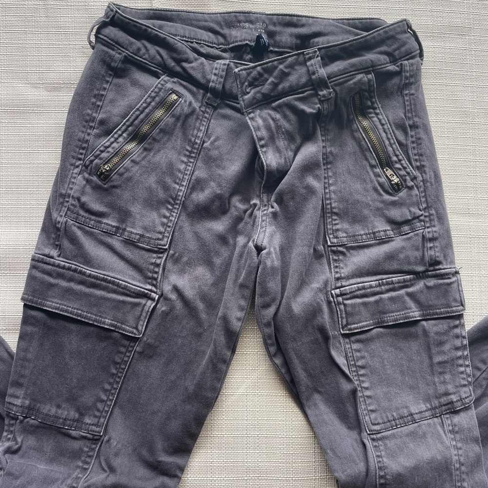 GAP Dark Gray Cargo Joggers